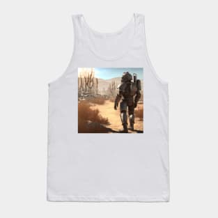 In the wasteland : small power-armour Tank Top